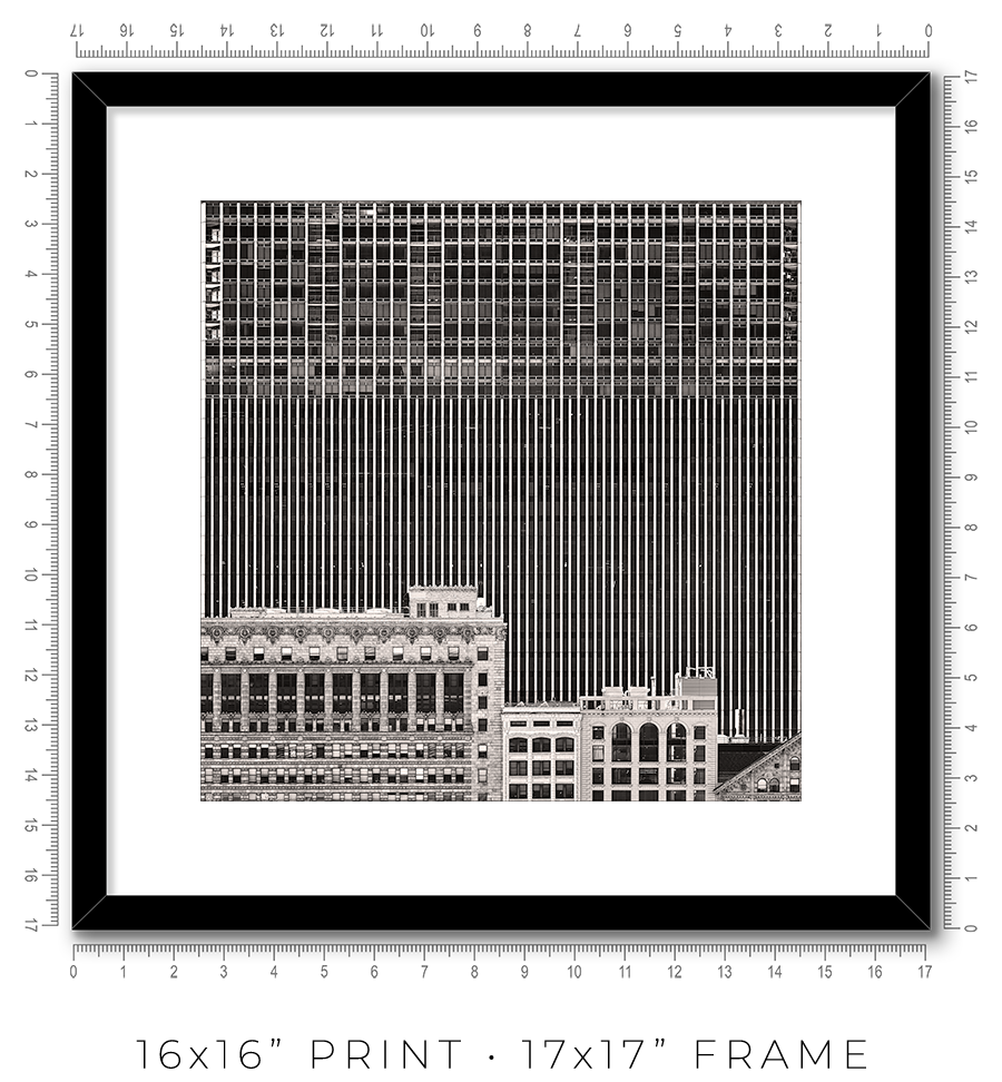 Mid-Continental Plaza Facade from Grant Park