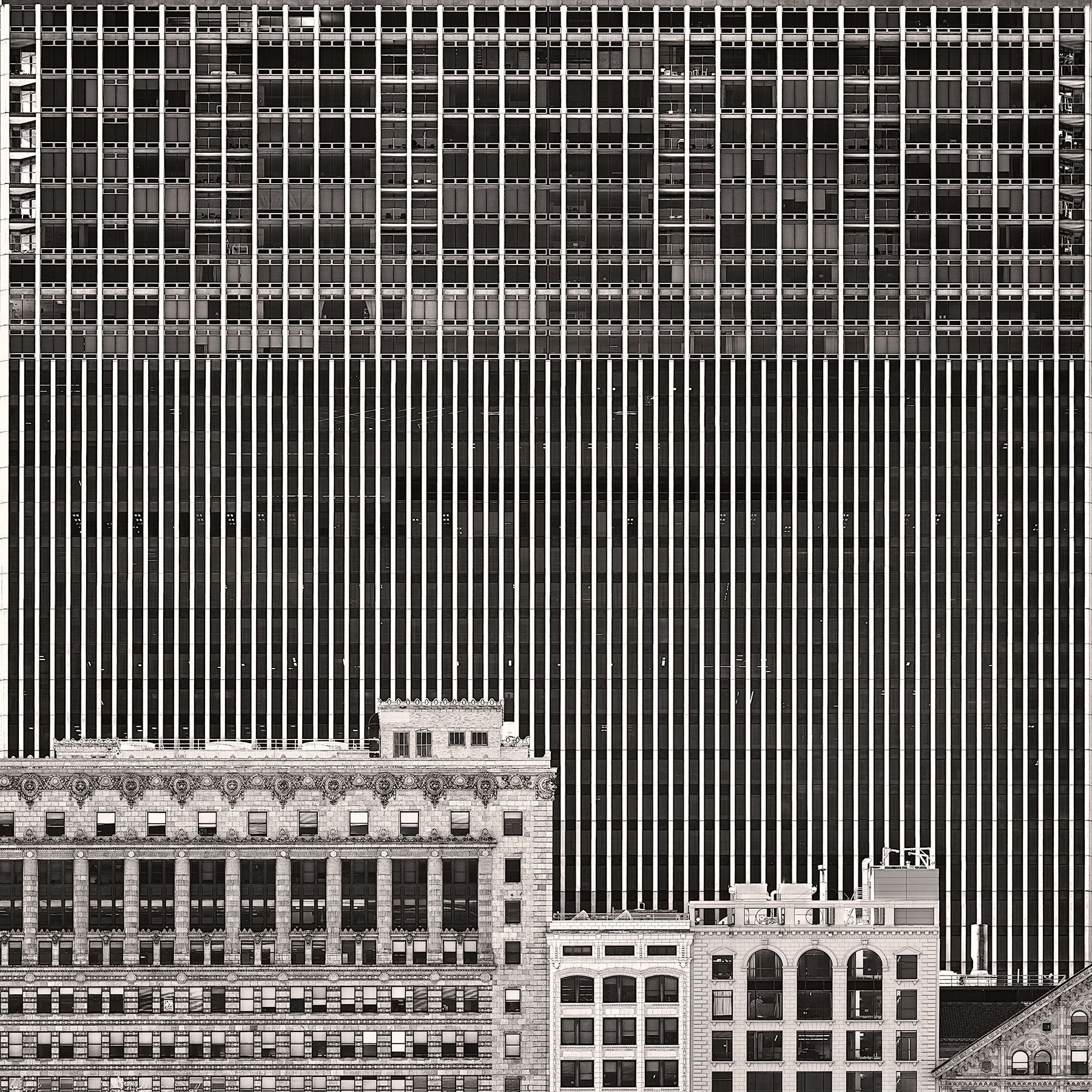 Mid-Continental Plaza Facade from Grant Park