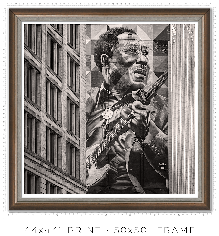 Muddy Waters Mural - Igor Menaker Fine Art Photography