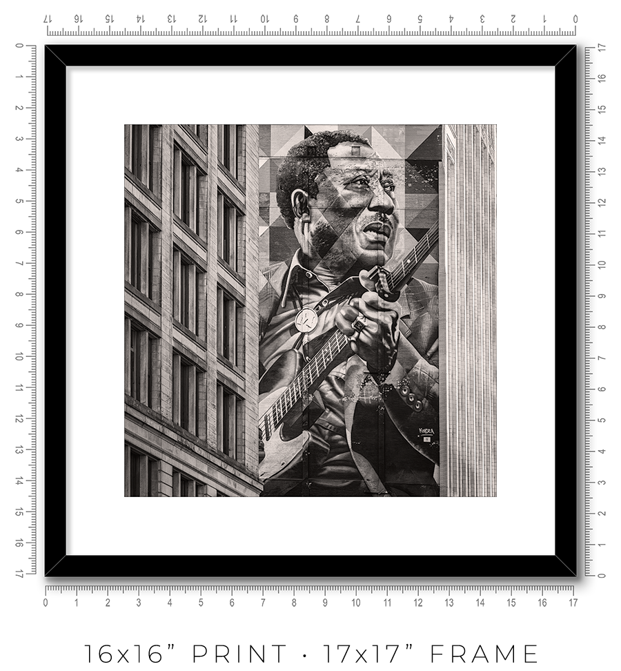 Muddy Waters Mural - Igor Menaker Fine Art Photography