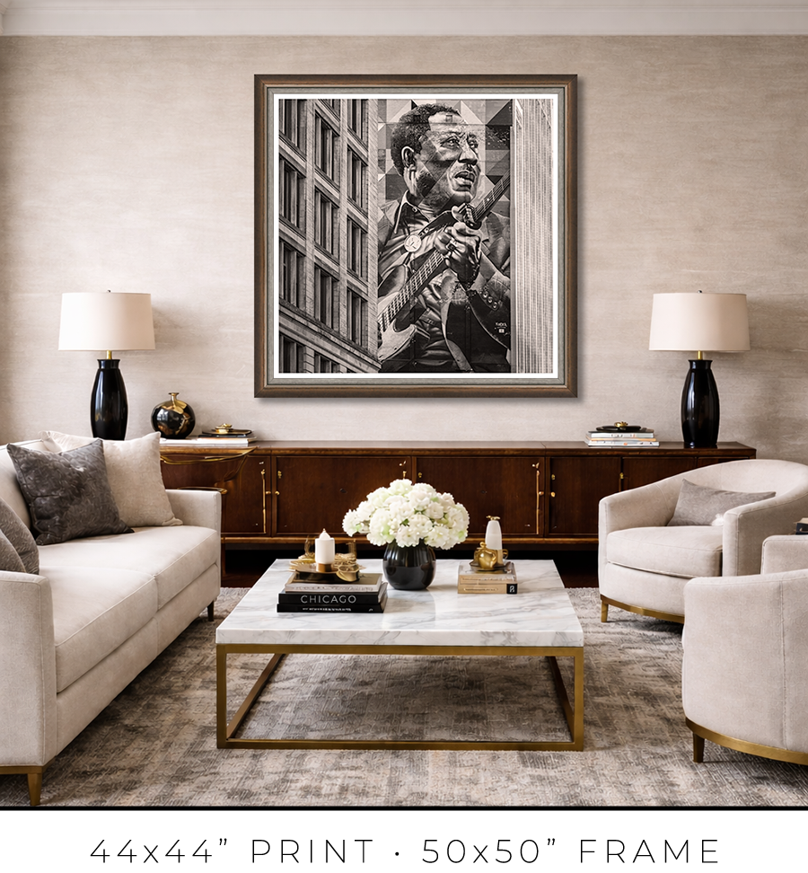 Muddy Waters Mural - Igor Menaker Fine Art Photography