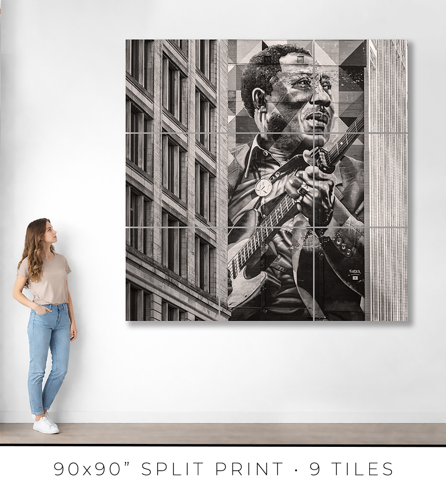 Muddy Waters Mural - Igor Menaker Fine Art Photography