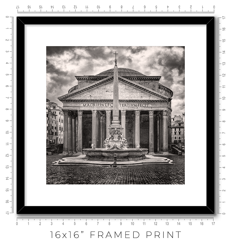 Pantheon at Dawn - Igor Menaker Fine Art Photography
