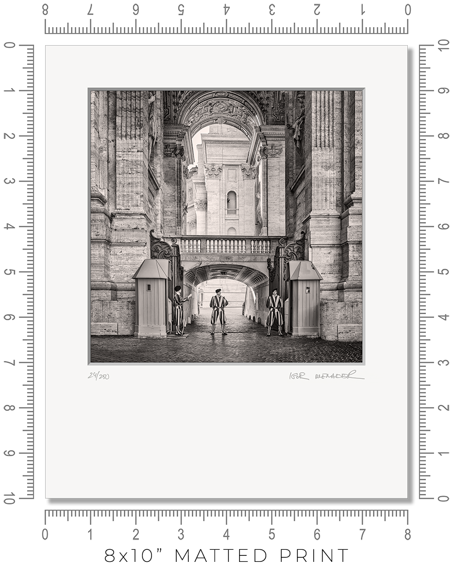 Papal Swiss Guard - Igor Menaker Fine Art Photography