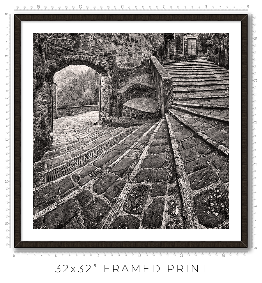 Pitigliano Stairs - Igor Menaker Fine Art Photography