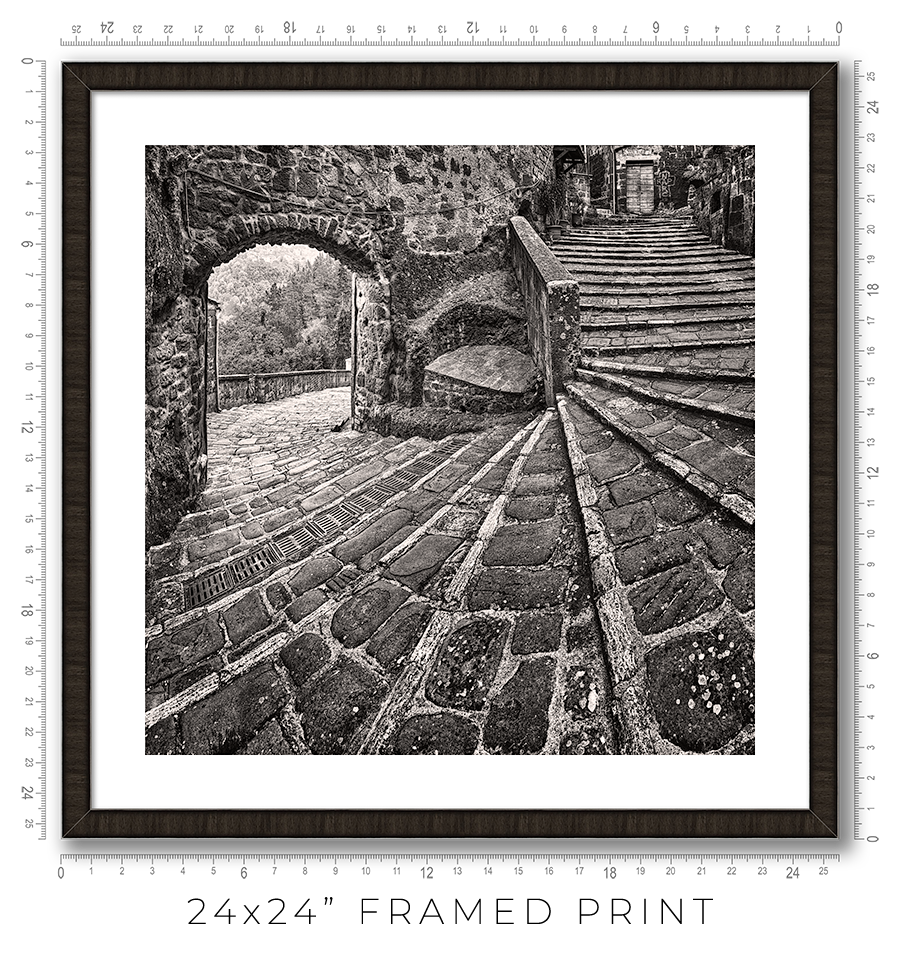 Pitigliano Stairs - Igor Menaker Fine Art Photography