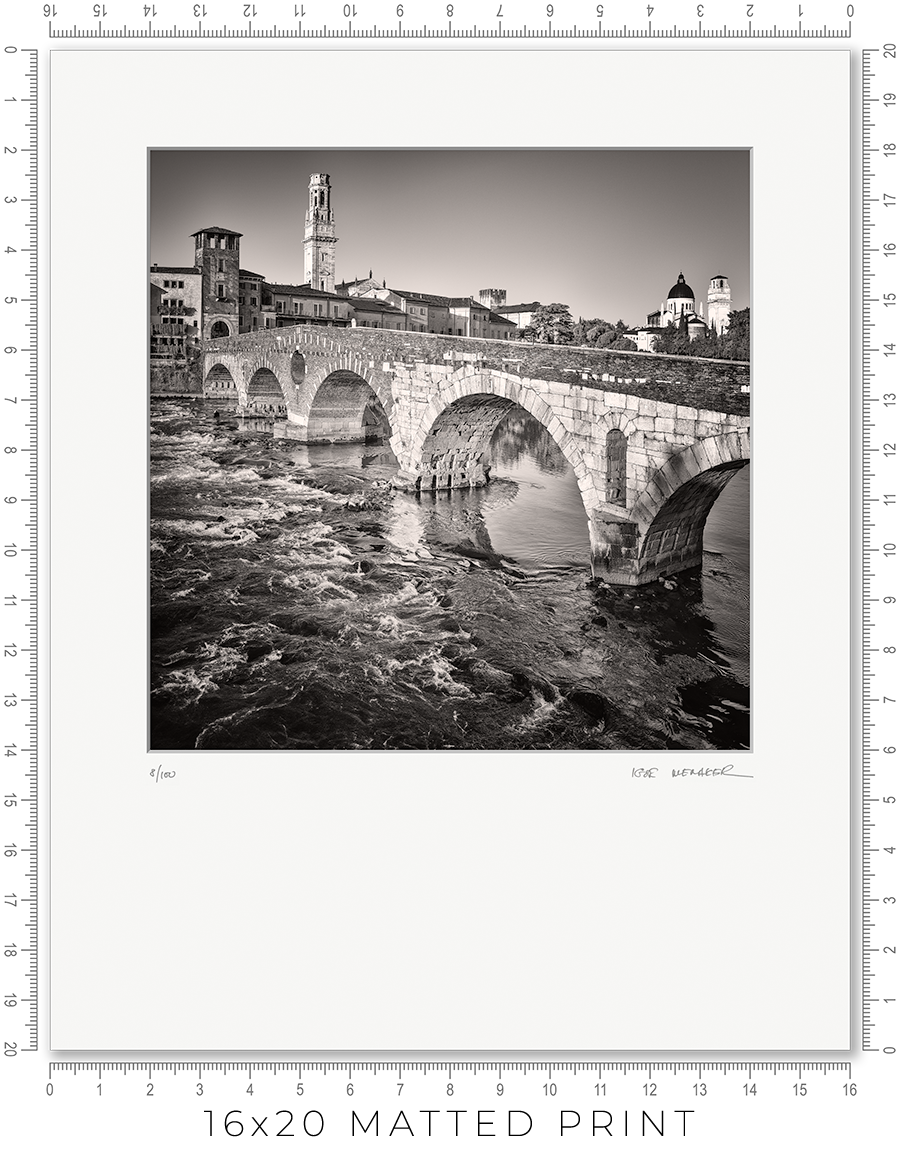 Ponte Pietra in Verona - Igor Menaker Fine Art Photography