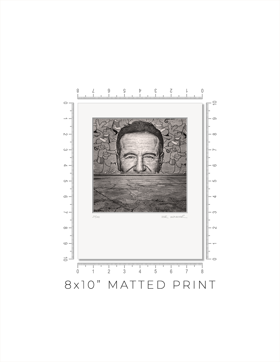 Robin Williams Mural - Igor Menaker Fine Art Photography