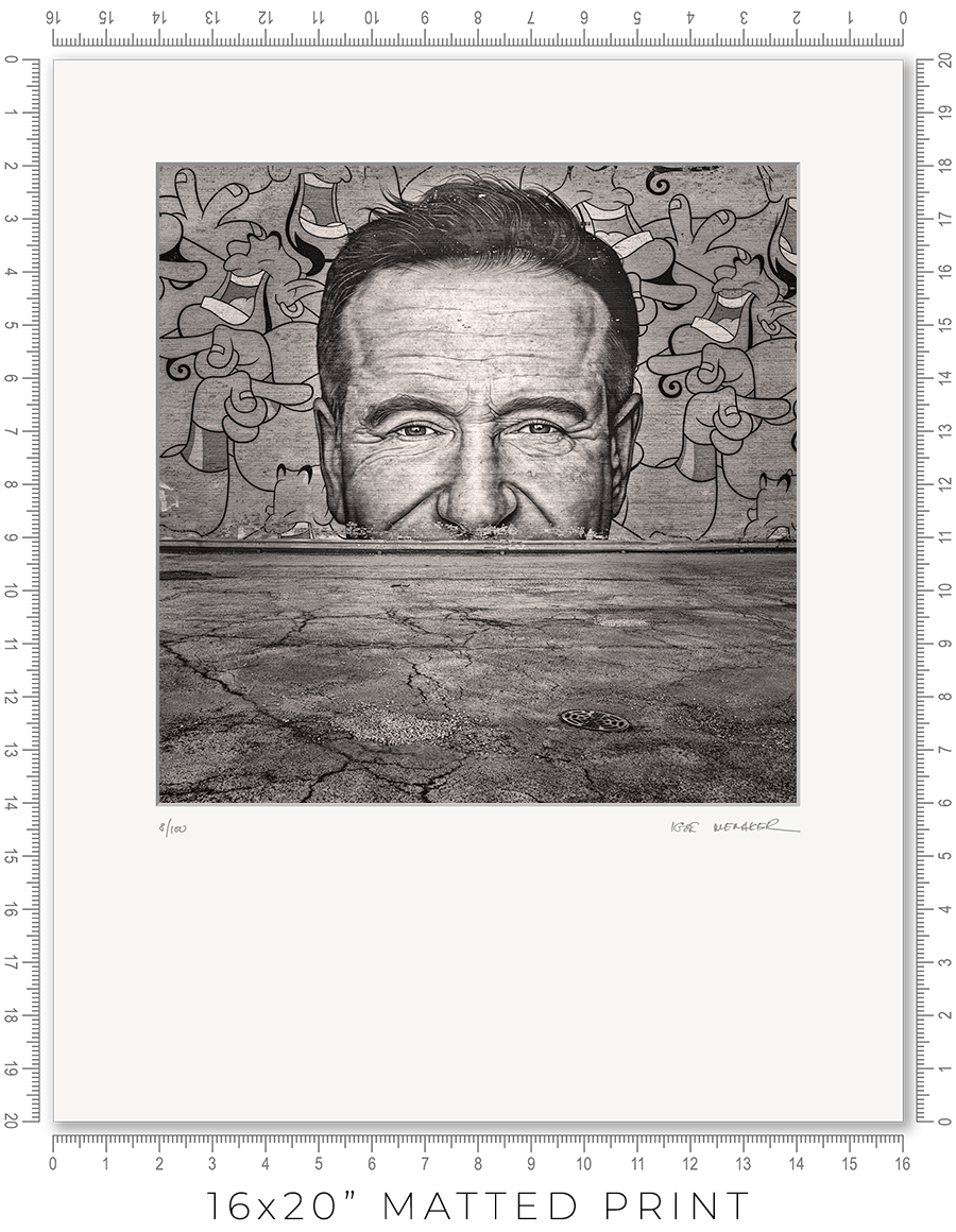 Robin Williams Mural - Igor Menaker Fine Art Photography