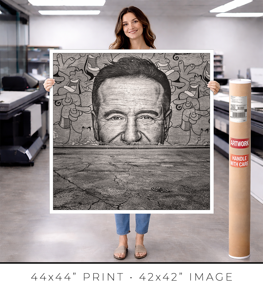 Robin Williams Mural - Igor Menaker Fine Art Photography