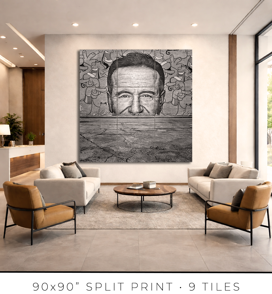 Robin Williams Mural - Igor Menaker Fine Art Photography
