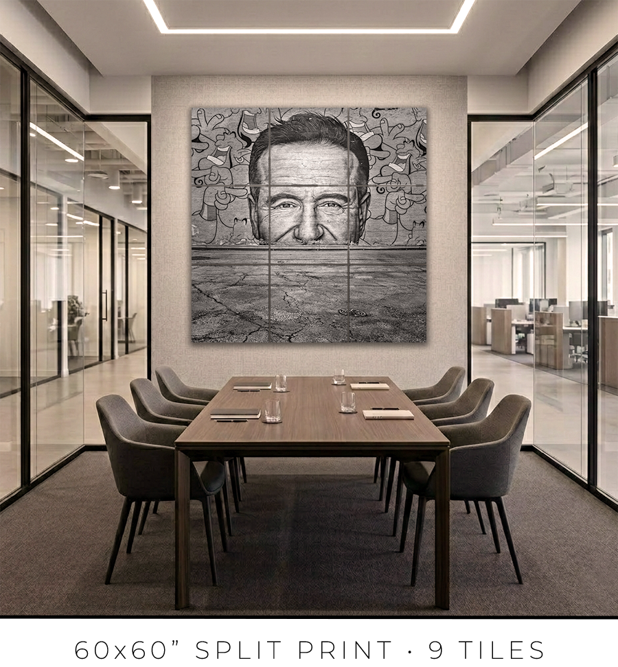 Robin Williams Mural - Igor Menaker Fine Art Photography