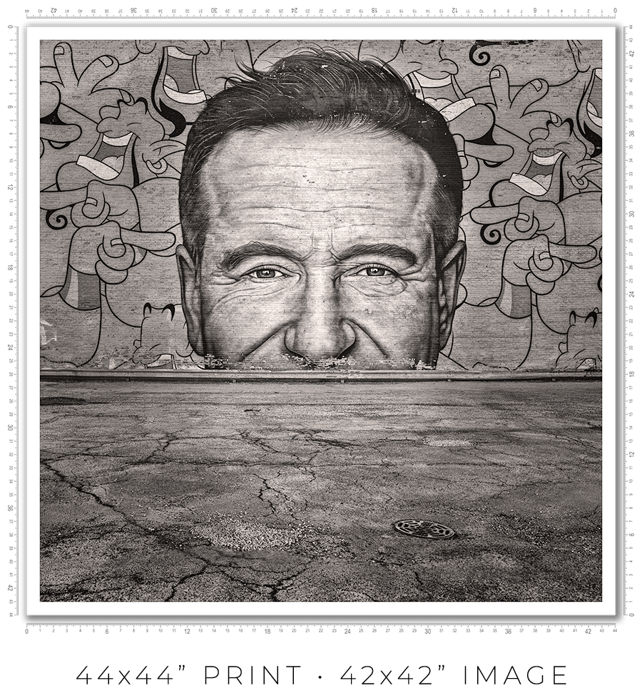 Robin Williams Mural - Igor Menaker Fine Art Photography