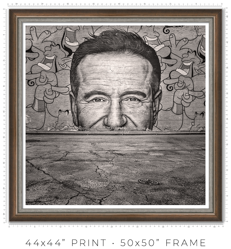 Robin Williams Mural - Igor Menaker Fine Art Photography