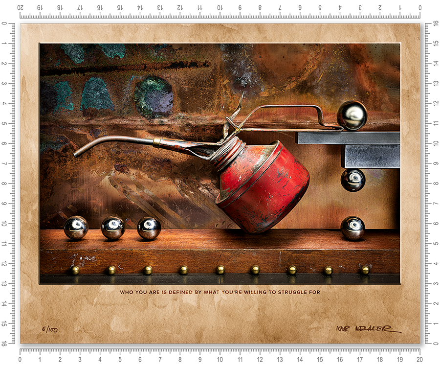 Who you are is defined by what you’re willing to struggle for