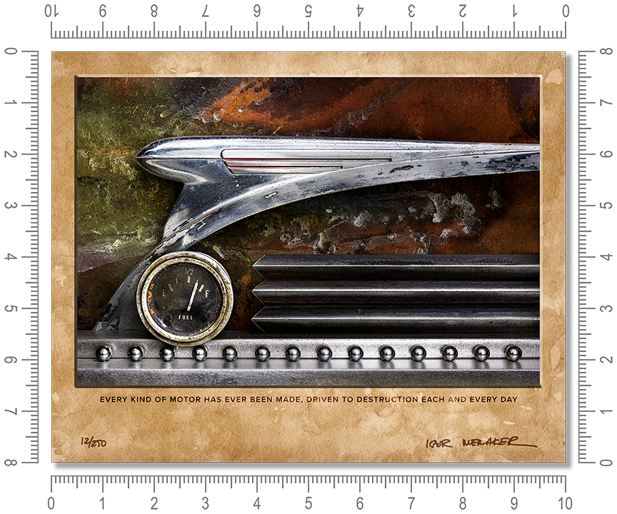 Every kind of motor has ever been made, driven to destruction each and every day