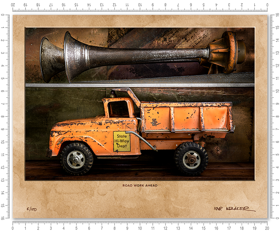 Road work ahead - Igor Menaker Fine Art Photography