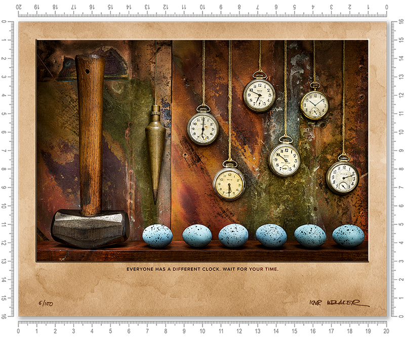 Everyone has a different clock. Wait for your time.