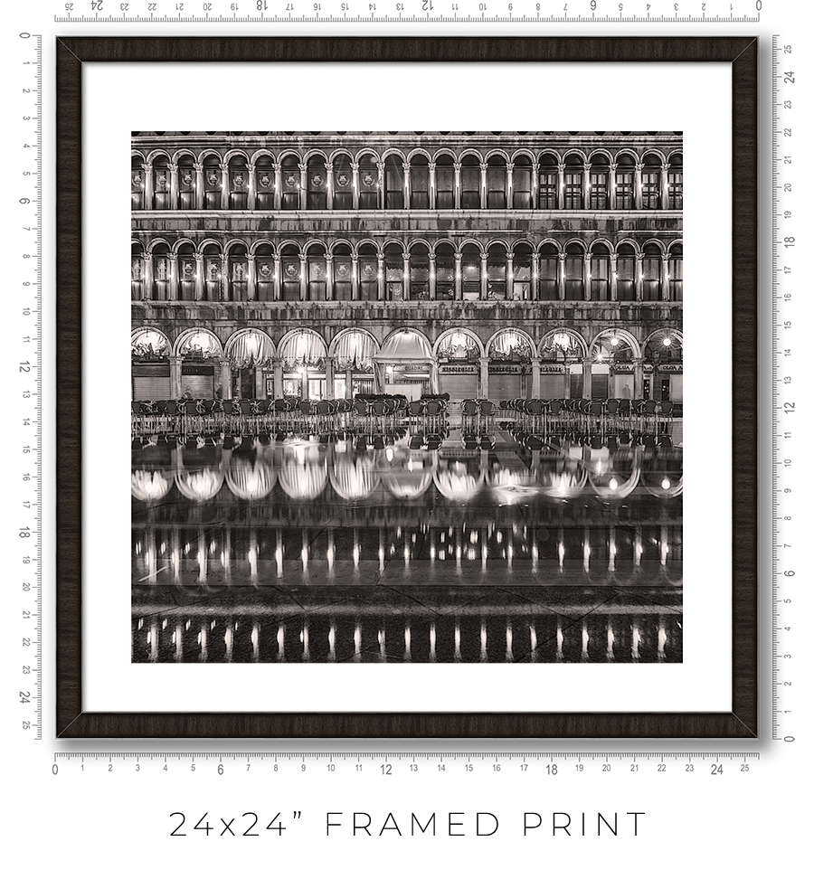 San Marco Square High Tide - Igor Menaker Fine Art Photography