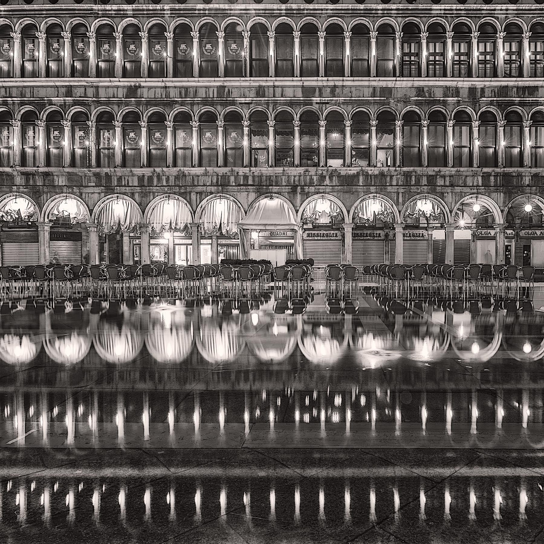 San Marco Square High Tide - Igor Menaker Fine Art Photography