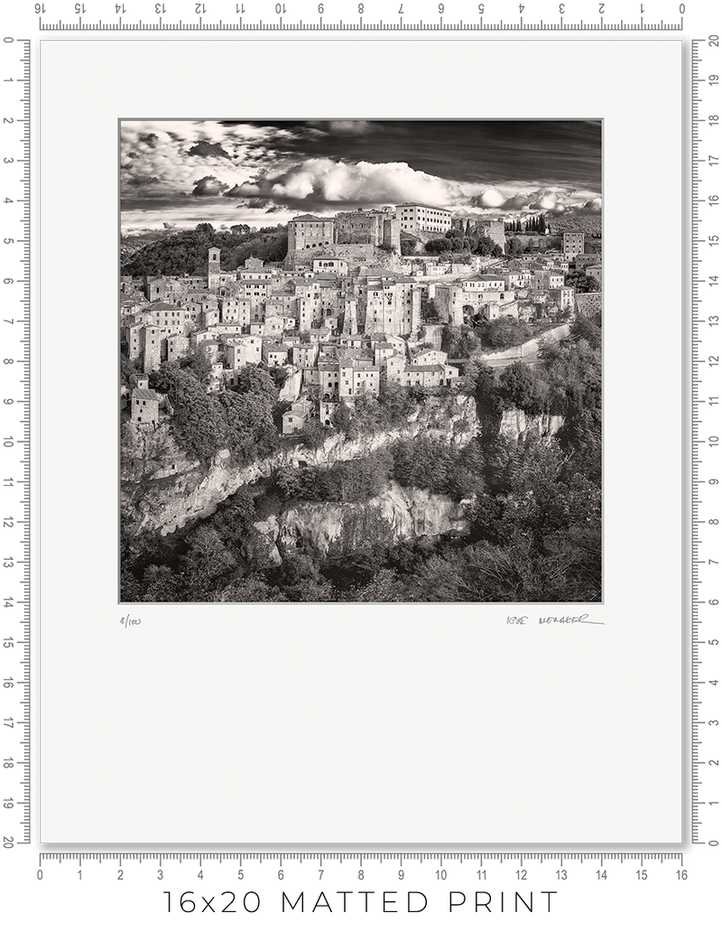 Sorano Sunset - Igor Menaker Fine Art Photography