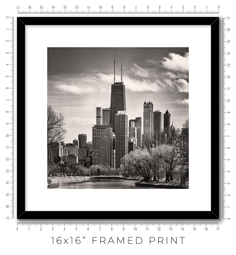 South Lagoon Chicago Skyline