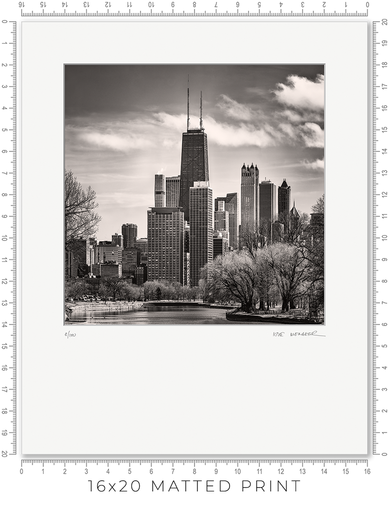 South Lagoon Chicago Skyline