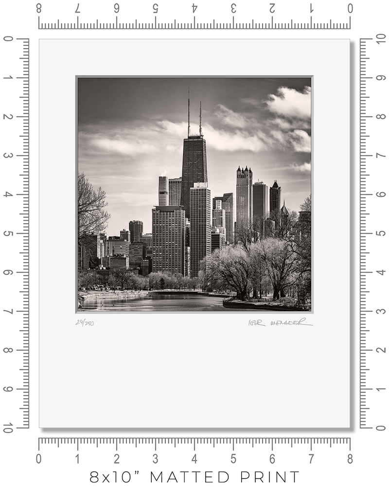 South Lagoon Chicago Skyline