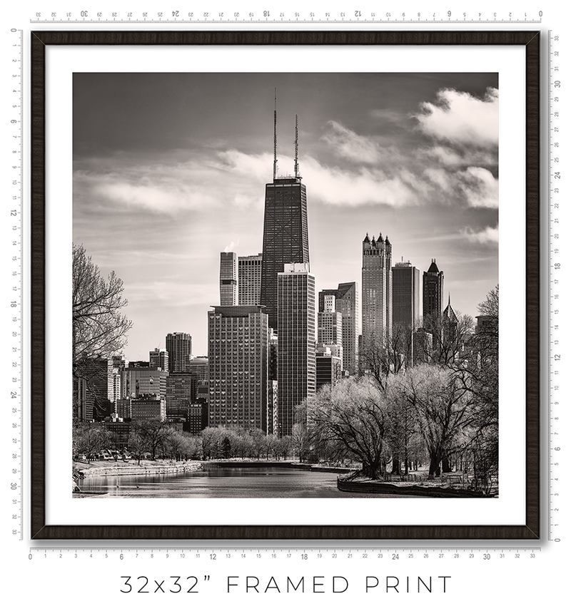 South Lagoon Chicago Skyline
