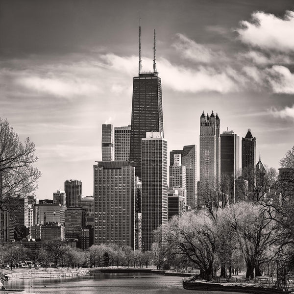 South Lagoon Chicago Skyline