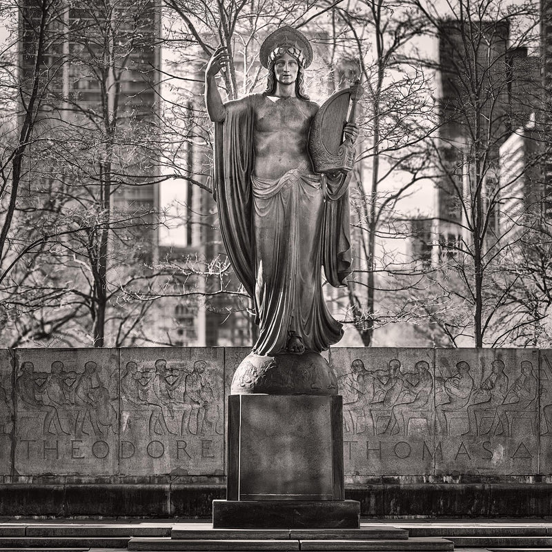 Spirit of Music Garden in Grant Park