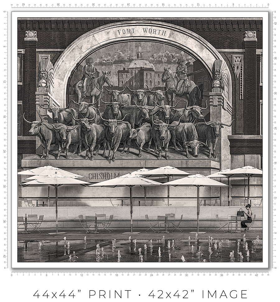 Sundance Square in Fort Worth TX - Igor Menaker Fine Art Photography