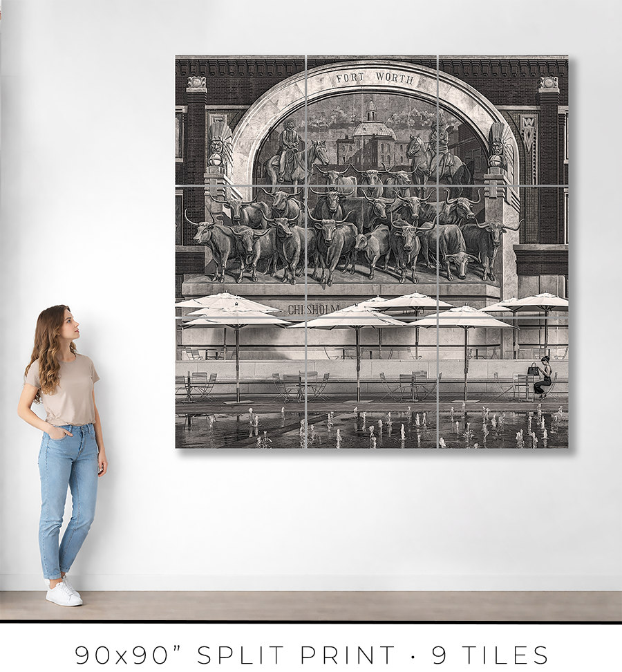 Sundance Square in Fort Worth TX - Igor Menaker Fine Art Photography