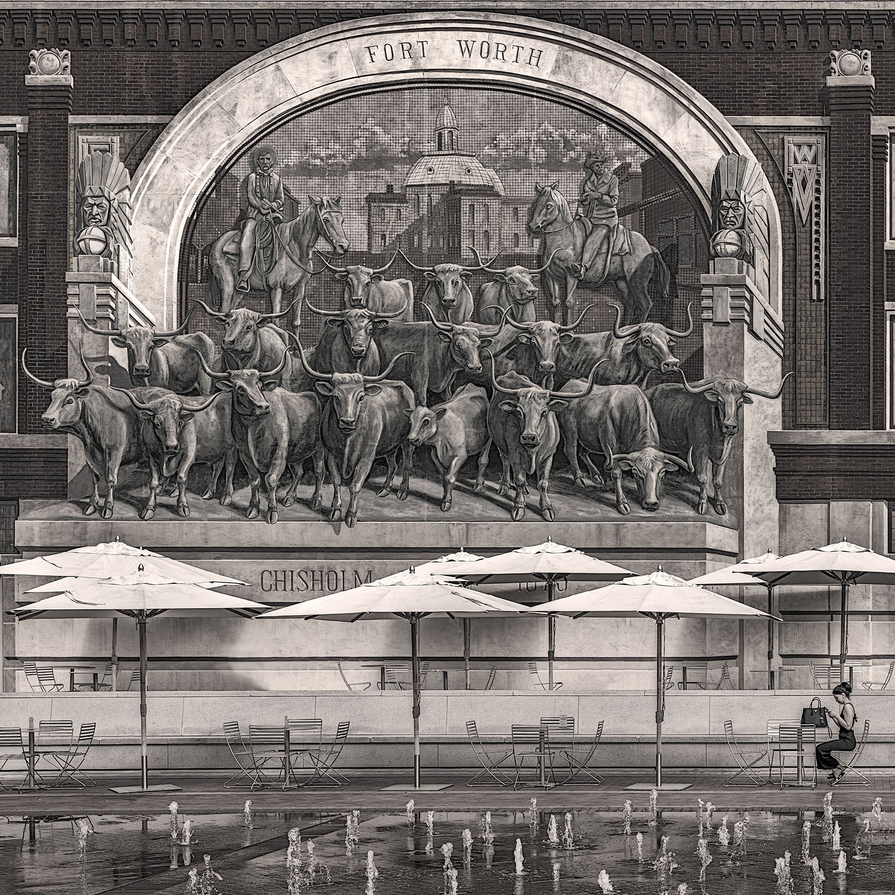 Sundance Square in Fort Worth TX - Igor Menaker Fine Art Photography