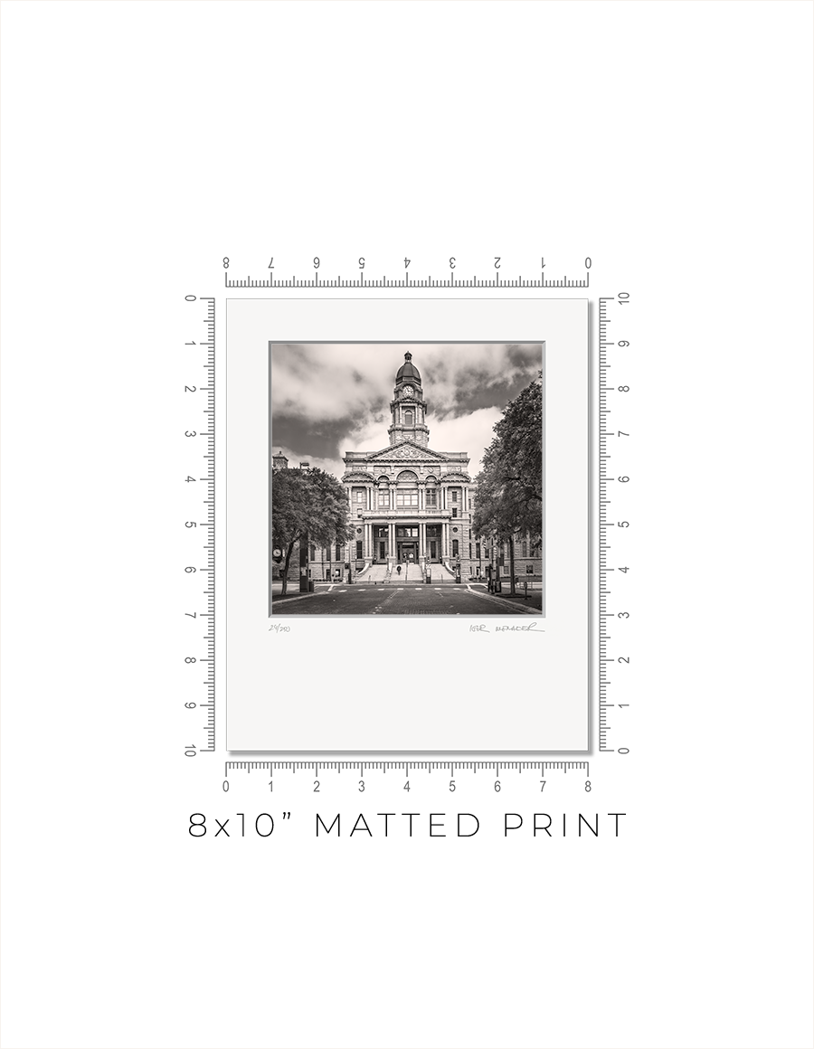 Tarrant County Courthouse in Fort Worth TX - Igor Menaker Fine Art Photography
