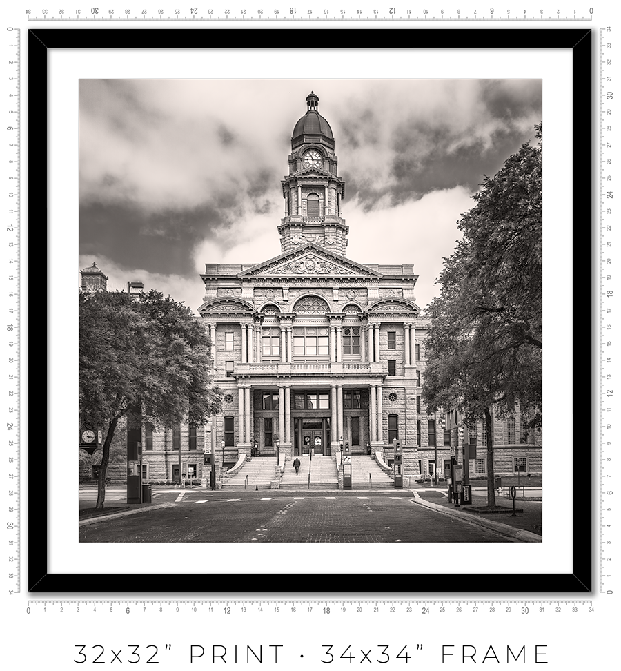 Tarrant County Courthouse in Fort Worth TX - Igor Menaker Fine Art Photography