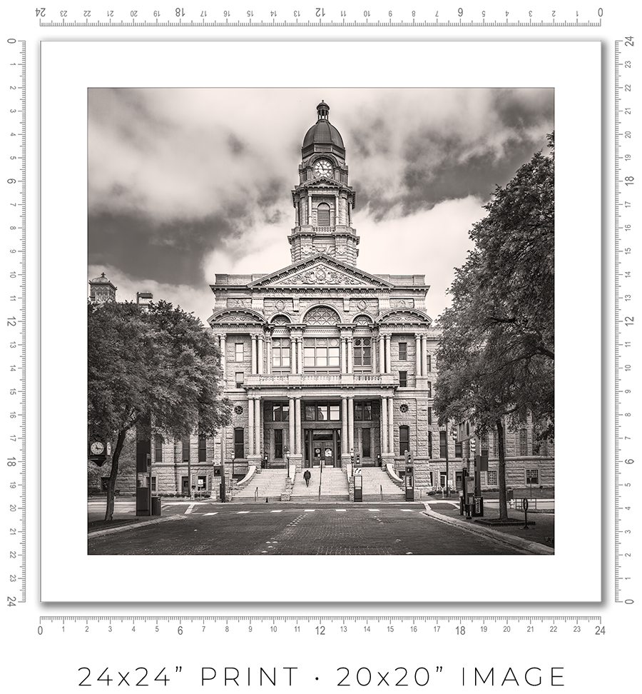 Tarrant County Courthouse in Fort Worth TX - Igor Menaker Fine Art Photography