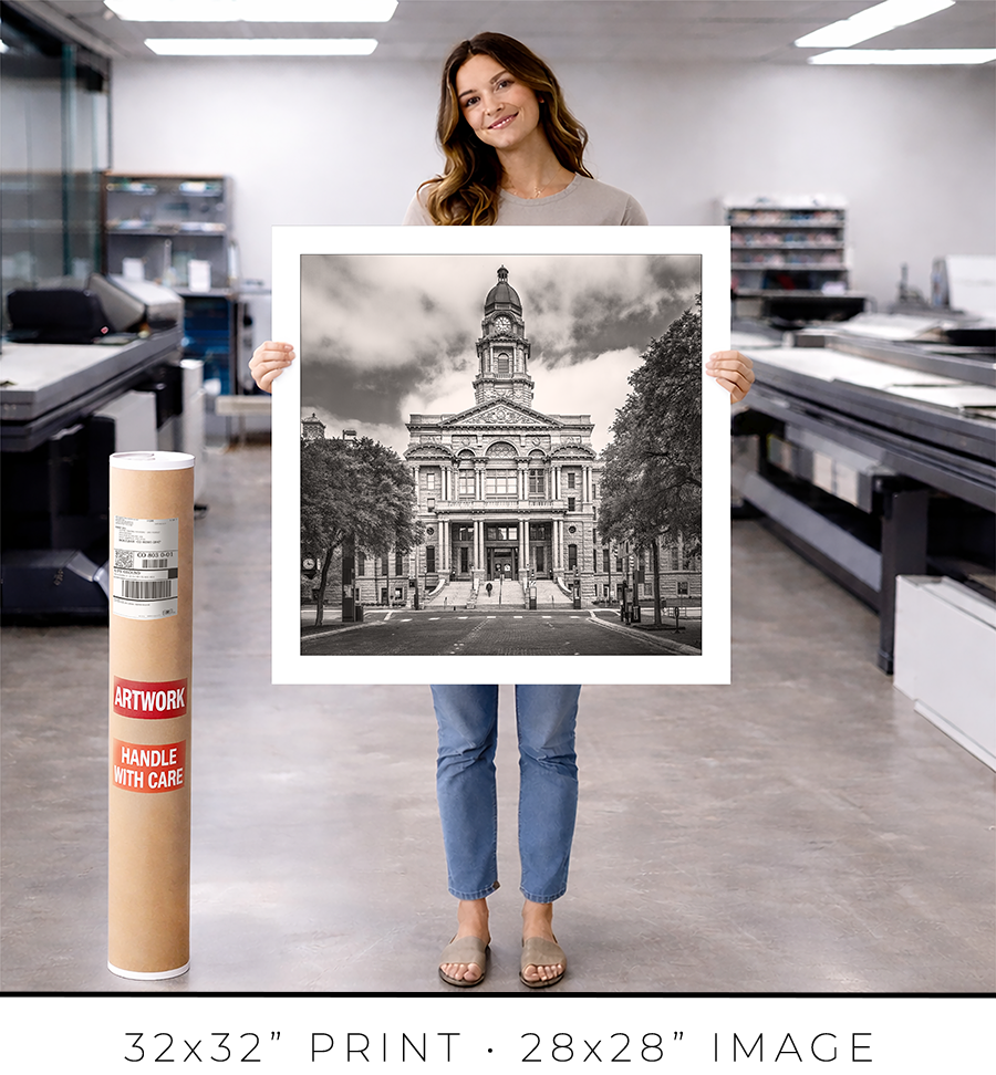 Tarrant County Courthouse in Fort Worth TX - Igor Menaker Fine Art Photography