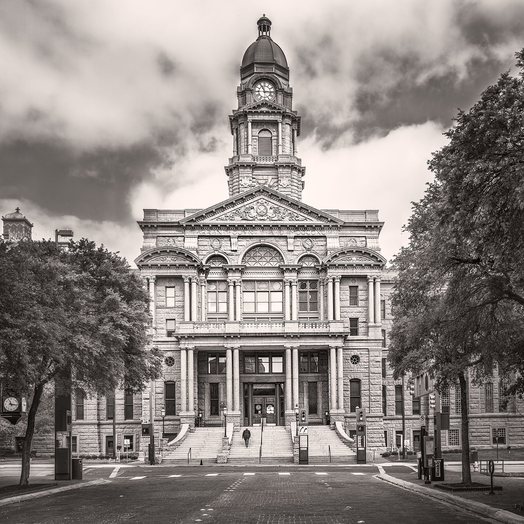 Tarrant County Courthouse in Fort Worth TX - Igor Menaker Fine Art Photography