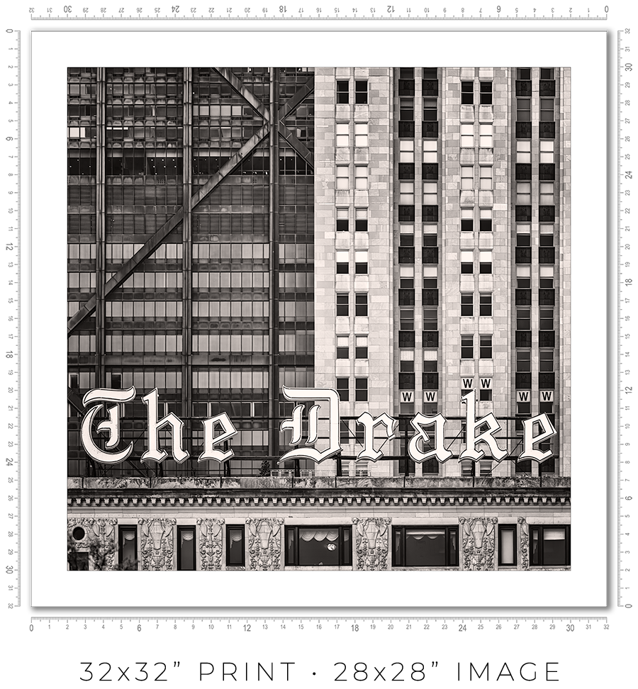 The Drake Hotel Neon Sign - Igor Menaker Fine Art Photography