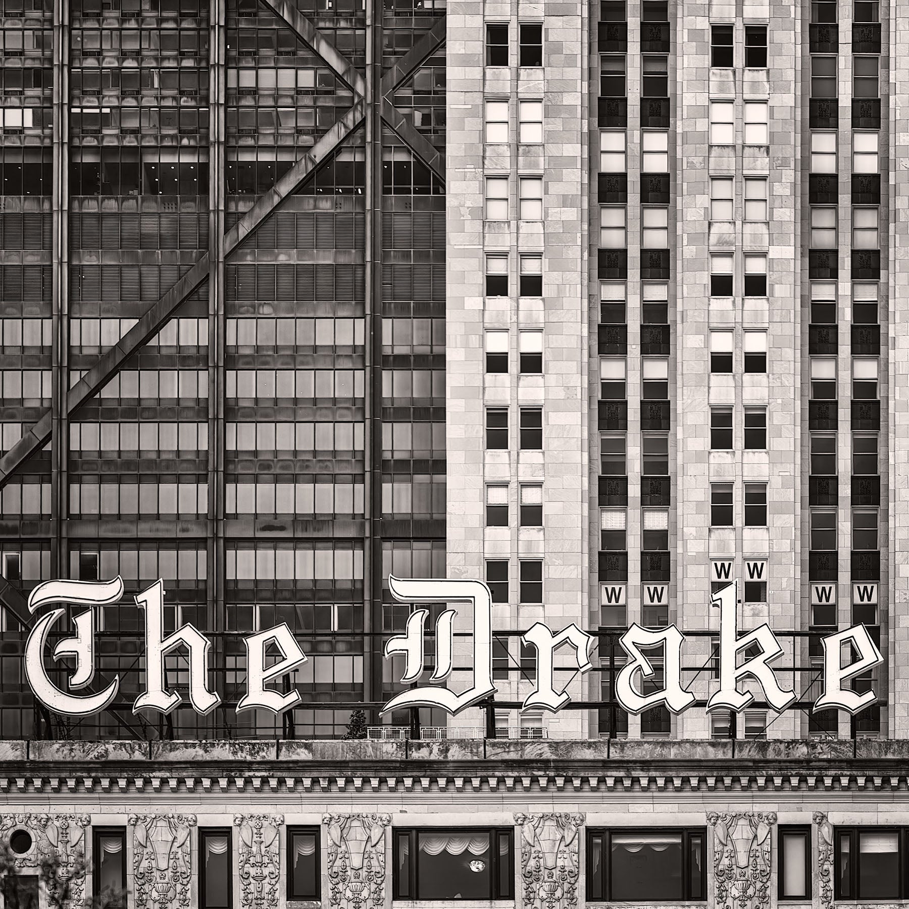 The Drake Hotel Neon Sign - Igor Menaker Fine Art Photography