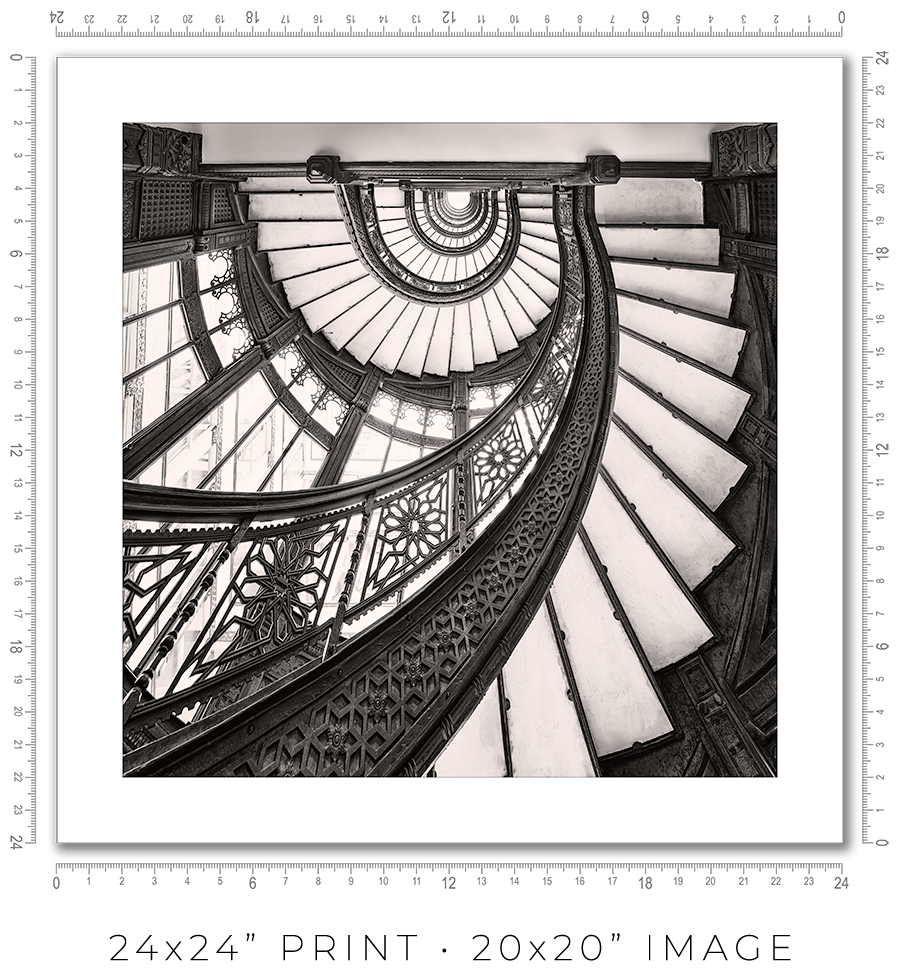 The Roockery Staircase Above