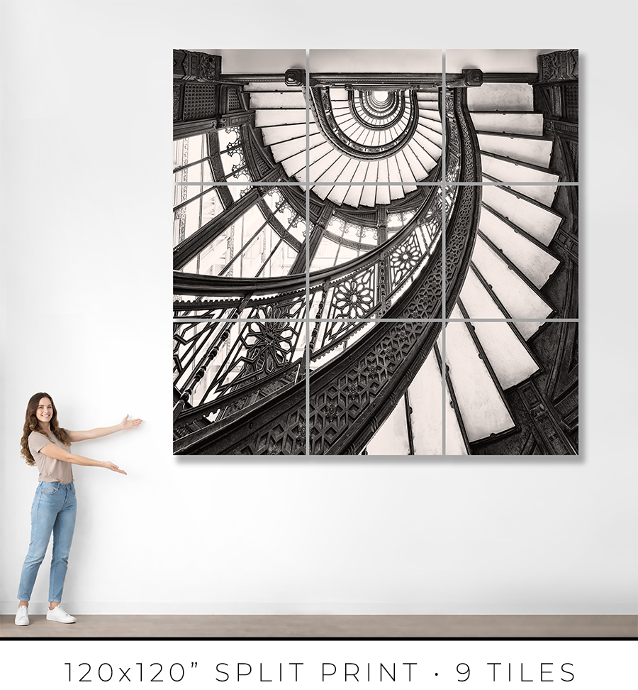 The Roockery Staircase Above