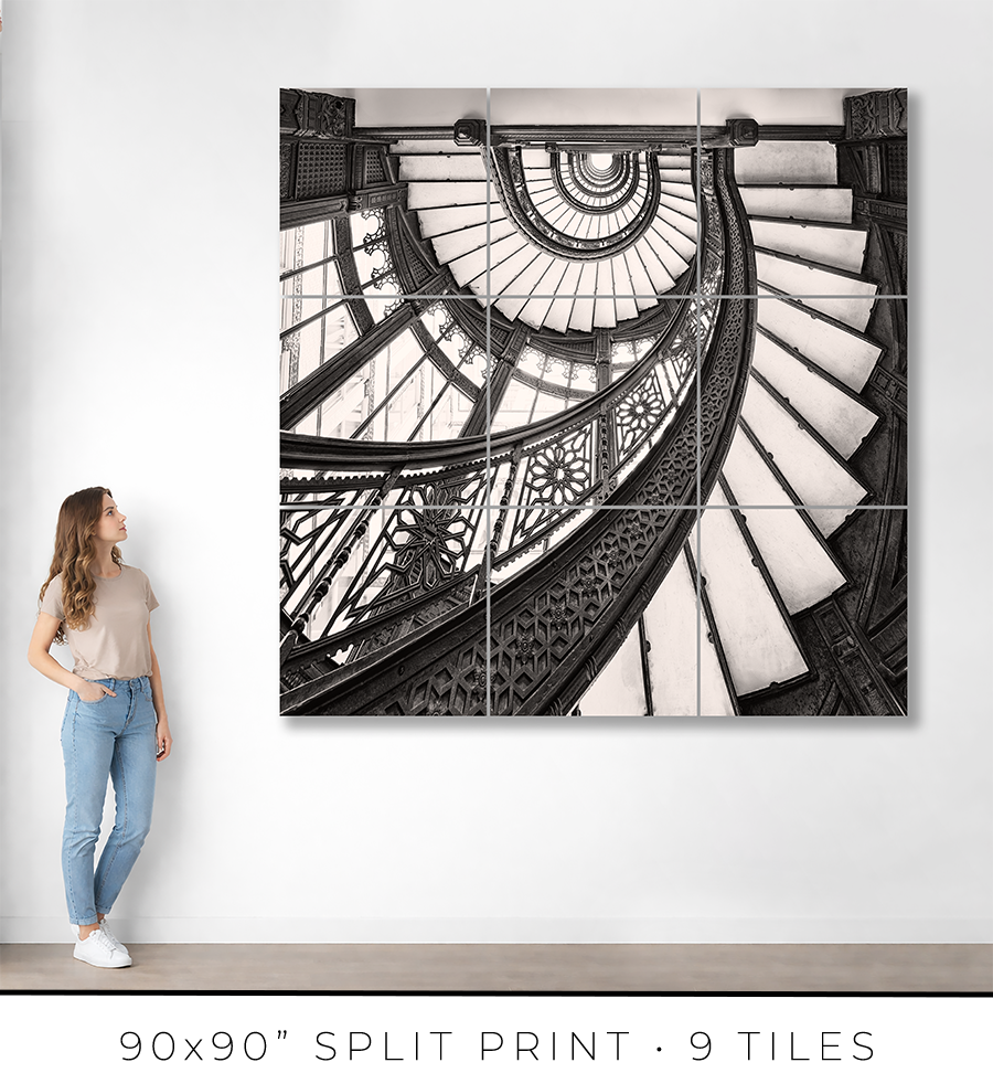 The Roockery Staircase Above