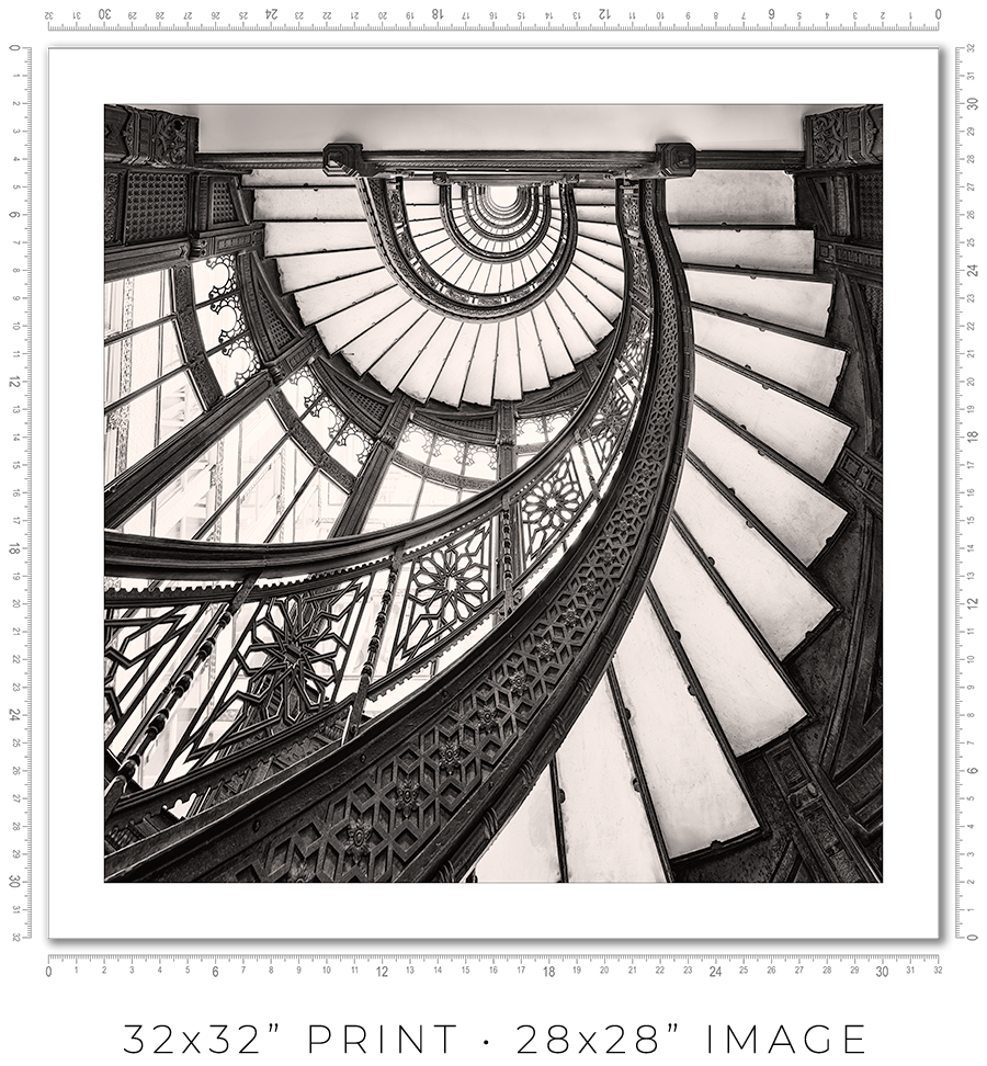 The Roockery Staircase Above