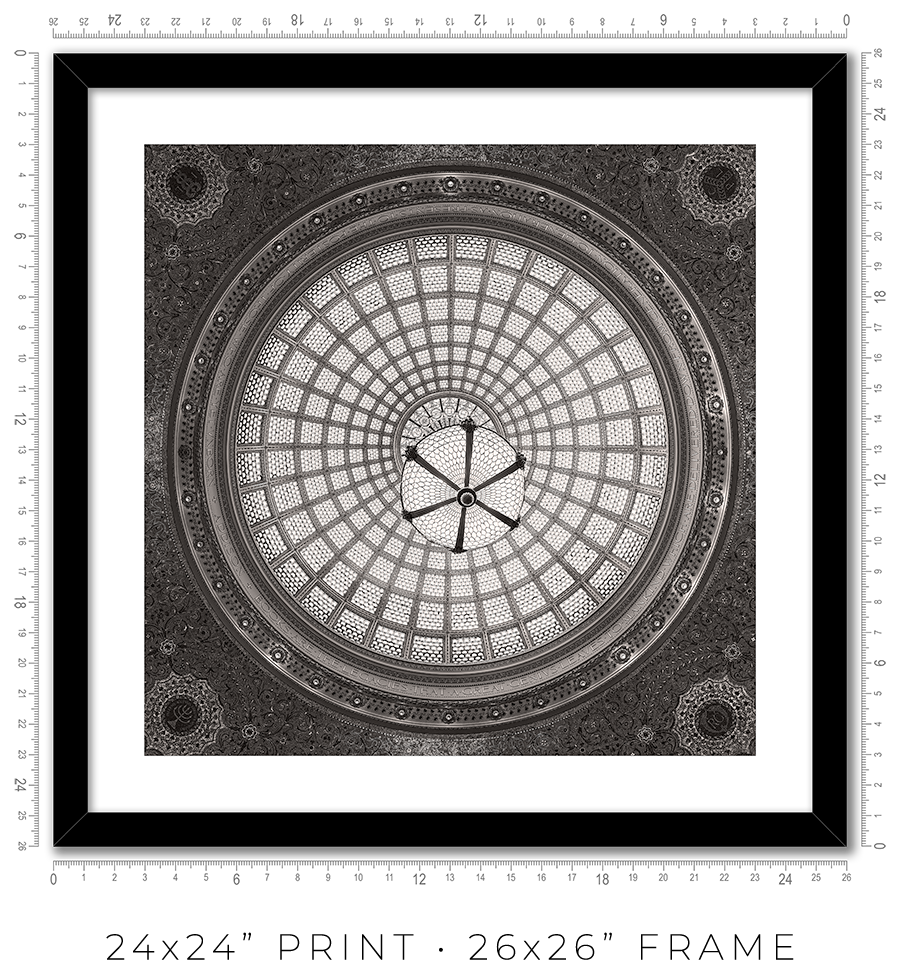 Tiffany Dome Of The Chicago Cultural Center - Igor Menaker Fine Art Photography