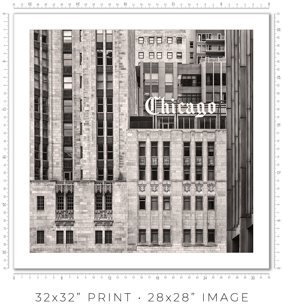 Tribune Tower South Facade