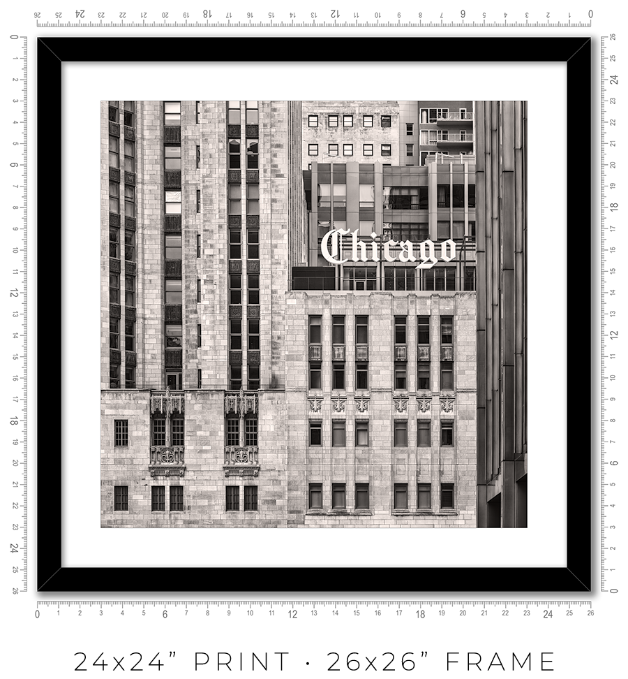 Tribune Tower South Facade