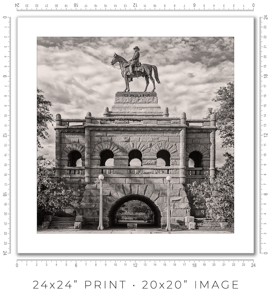 Ulysses S Grant Monument in Lincoln Park - Igor Menaker Fine Art Photography