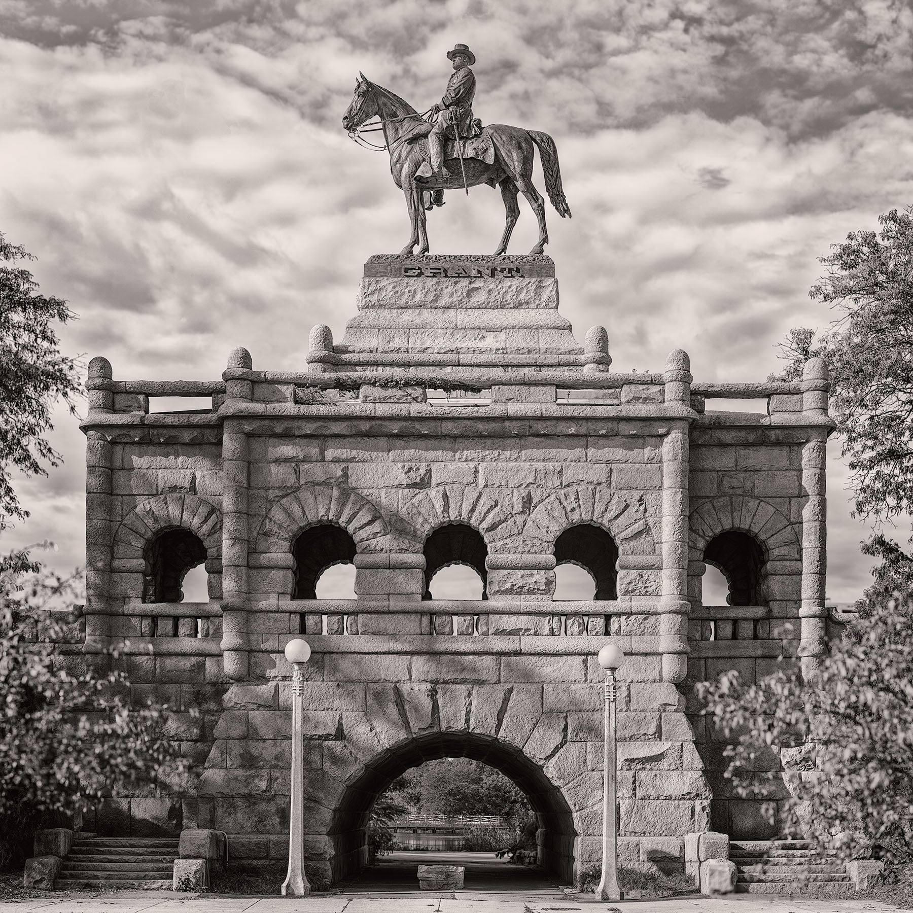 Ulysses S Grant Monument in Lincoln Park